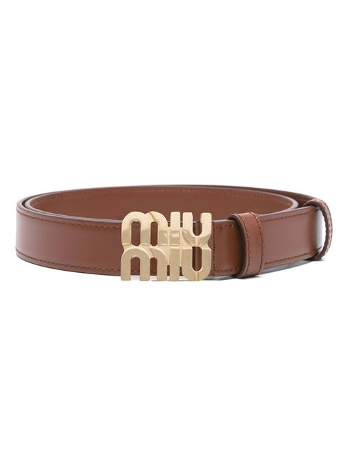 Leather belt Miu Miu | 5CC5652AIXF0005